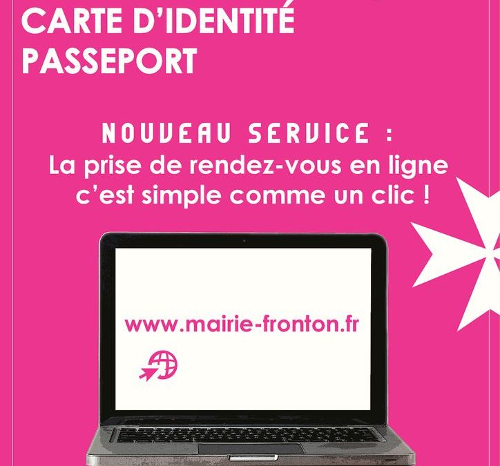 Ma prise de RDV pour un passeport ou une carte d’identité en 1 clic !