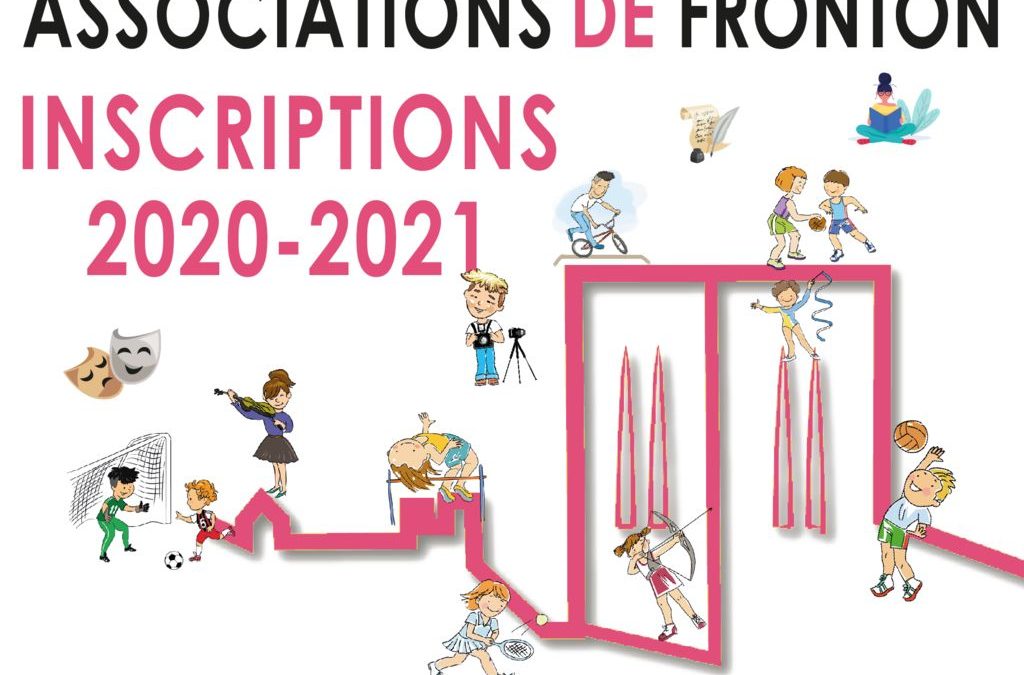 SAISON 2020 -2021 INSCRIPTIONS AUPRÈS DES ASSOCIATIONS