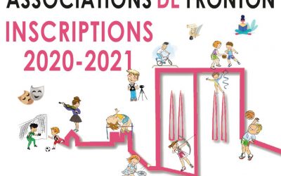 SAISON 2020 -2021 INSCRIPTIONS AUPRÈS DES ASSOCIATIONS