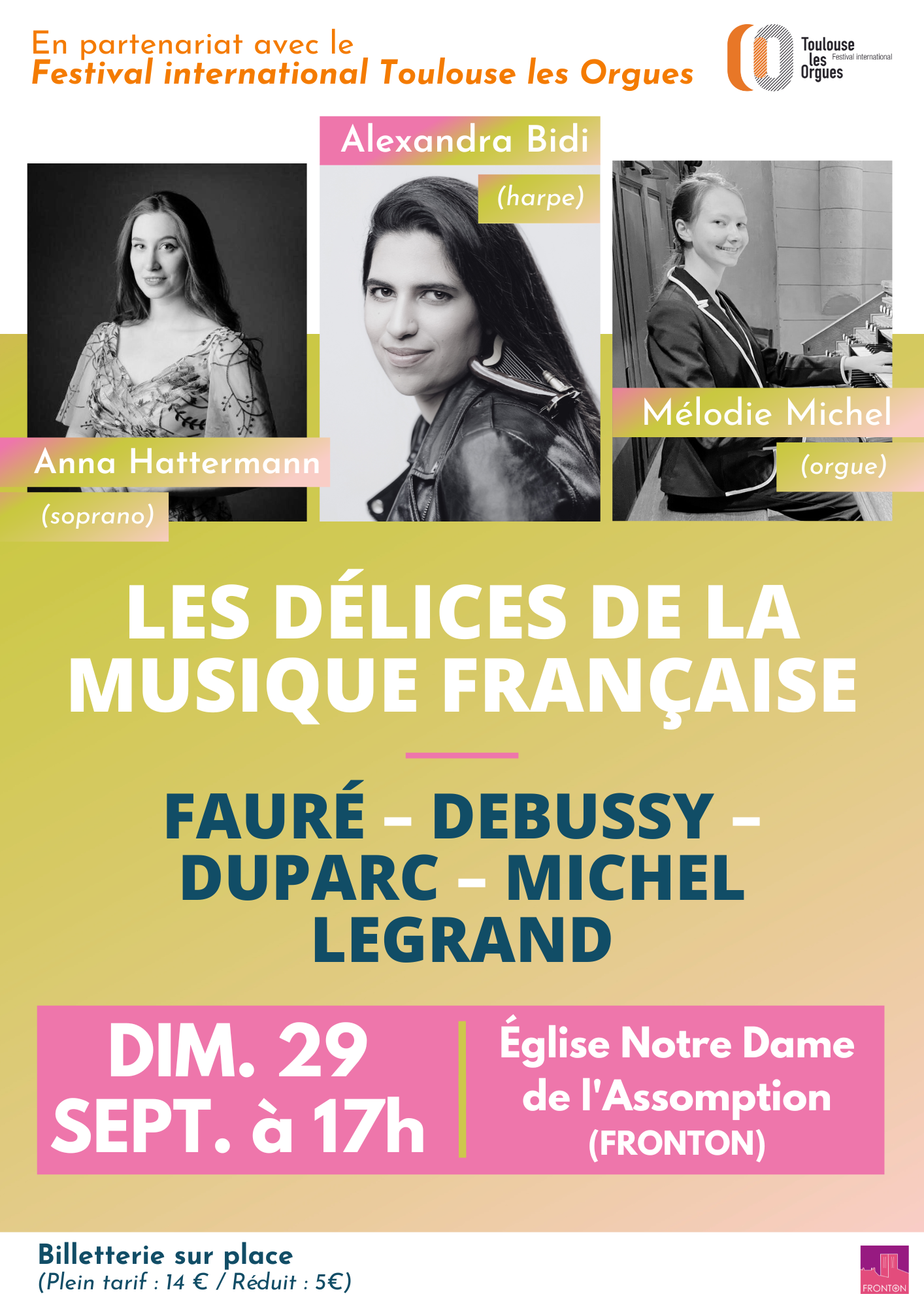 Les Délices de la musique françaises. Fauré, Debussy, Duparc, Legrand