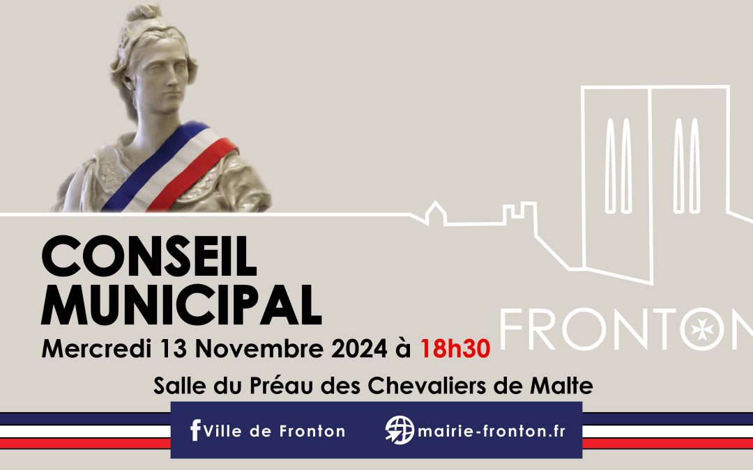 Séance conseil municipal du 13 Novembre 2024