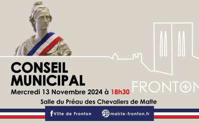 Séance conseil municipal du 13 Novembre 2024