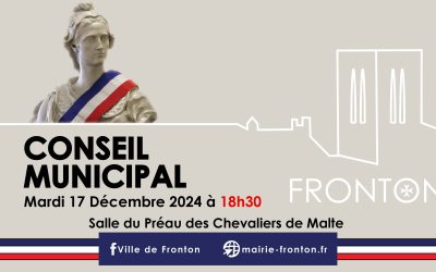 Séance du conseil municipal du 17 décembre 2024